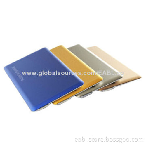 Power Banks for Gifts, 1,400mAh, A Grade Li-polymer Battery, OEM/ODM Orders Welcomed
